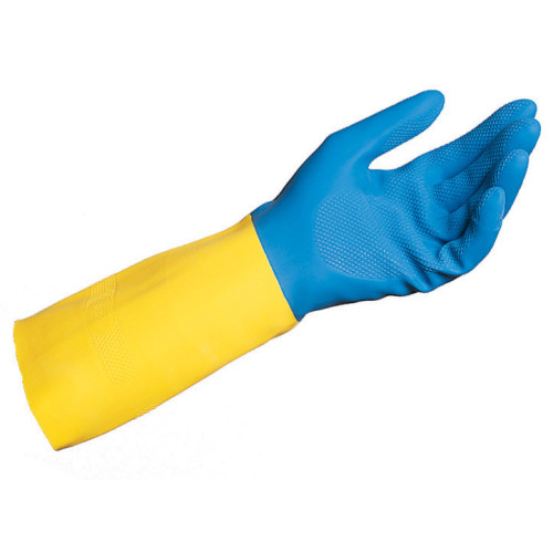 GUANTE FLOKADO BICOLOR 405.