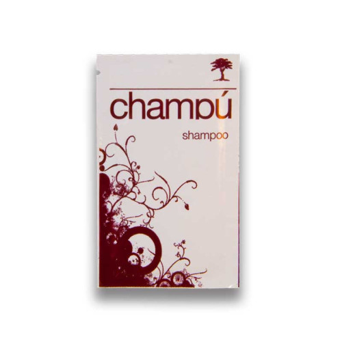 SOBRE CHAMPU. "BURDEOS"
