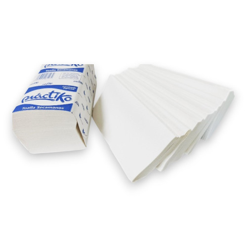 TOALLA MANOS LAMINADA RECICLADA