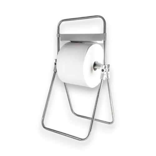 PORTABOBINAS SUELO INOX