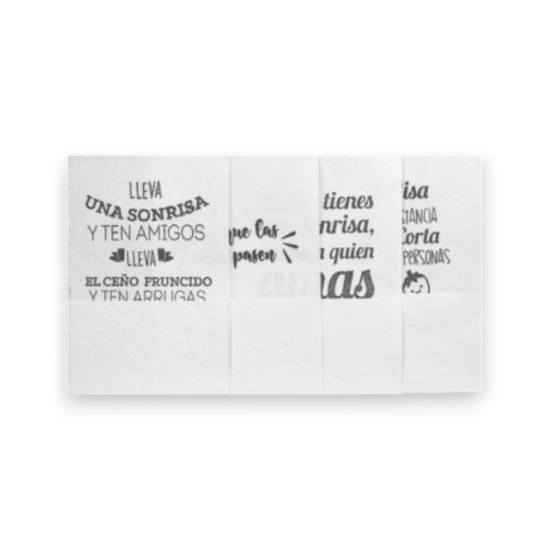 MINI SERVI 17X17 FRASES MOTIVADORAS