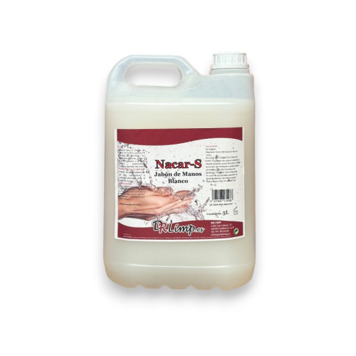 GEL DE MANOS NACARADO 5LTS.