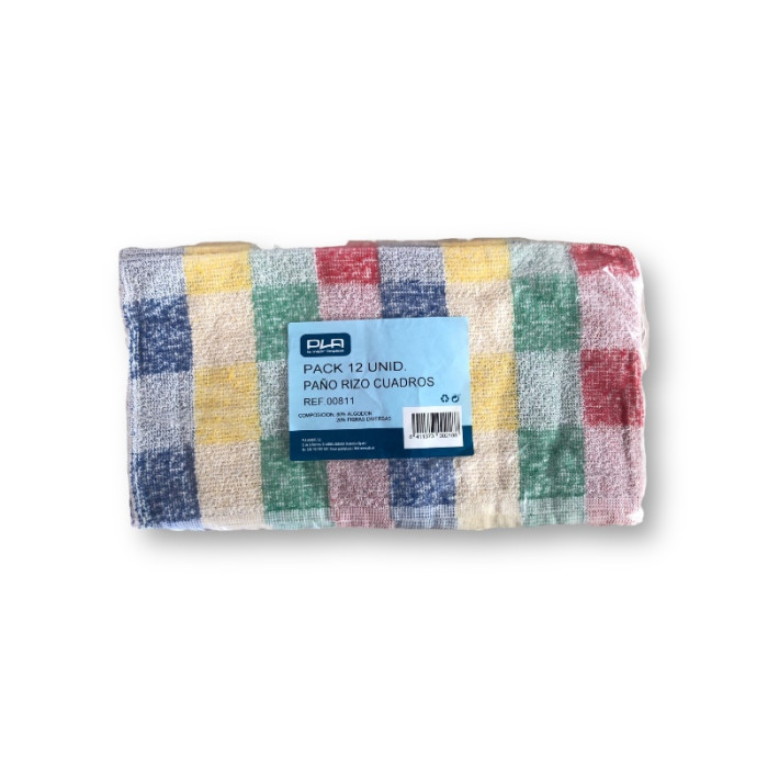 PAÑO COCINA CAUDROS RIZO