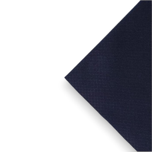 MANTEL 120X120 AZUL OSCURO TELA SIN TEJER