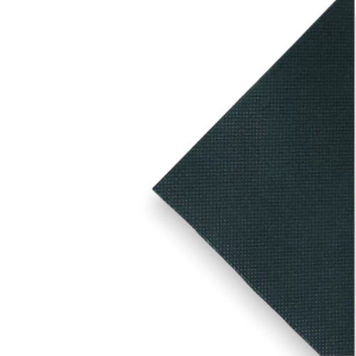 MANTEL 120X120 VERDE OSCURO TELA SIN TEJER