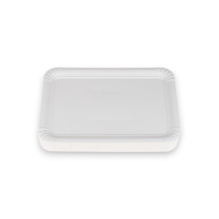 BANDEJA CARTON BLANCA 31X38 CMS.