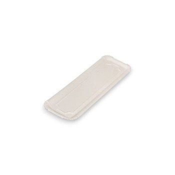 BANDEJA CARTON BLANCA TRONCO 10X27 CMS.