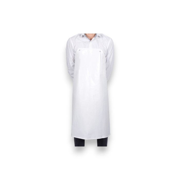 DELANTAL PVC MULETON BLANCO