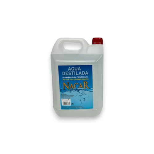 AGUA DESTILADA 5 LITROS